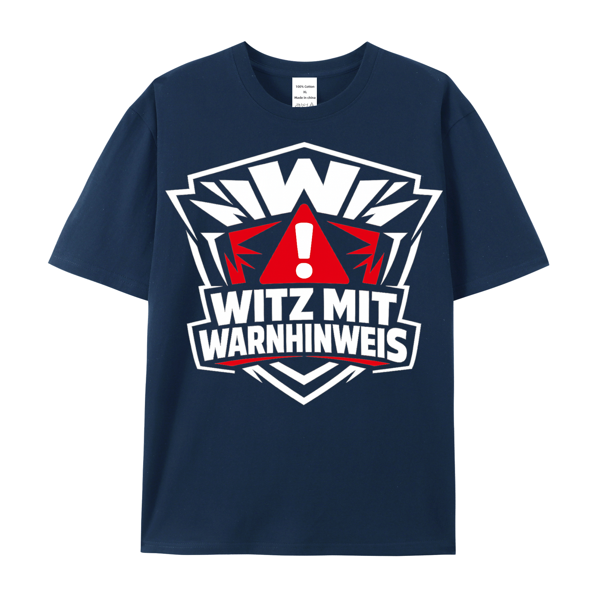 T-shirt Witzwächter Emblem Warnwitz 2026
