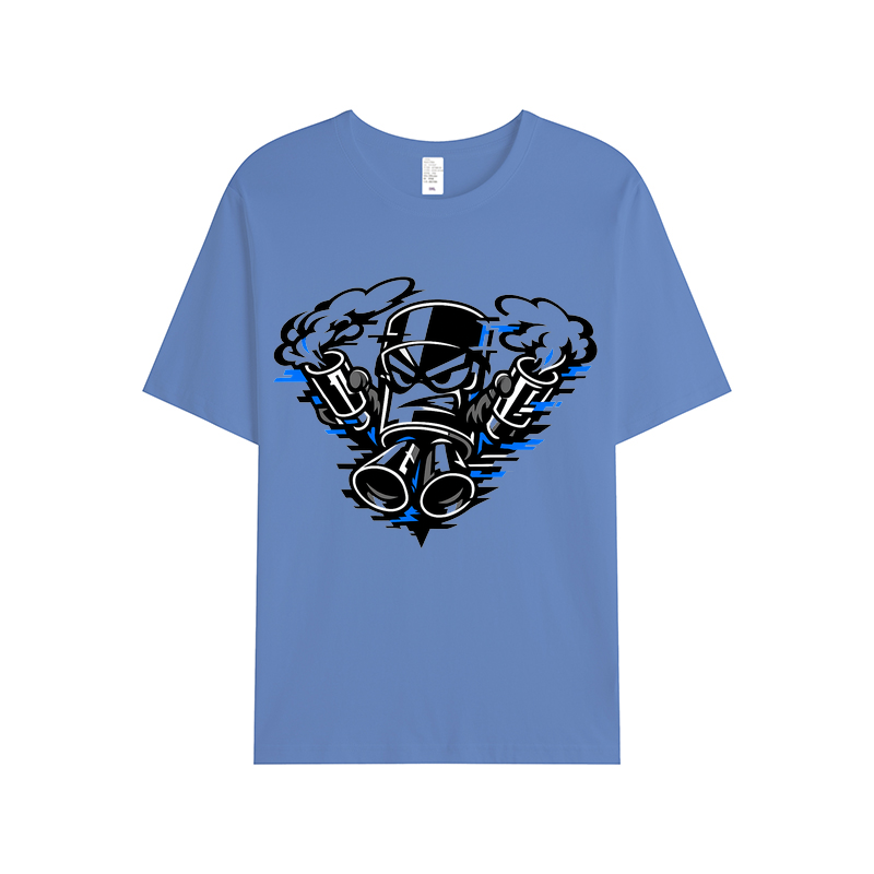 T-shirt Auspuffgeist Vector Emblem