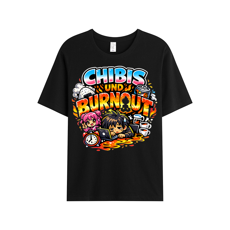 T-Shirt Chibi Burnout Bliss