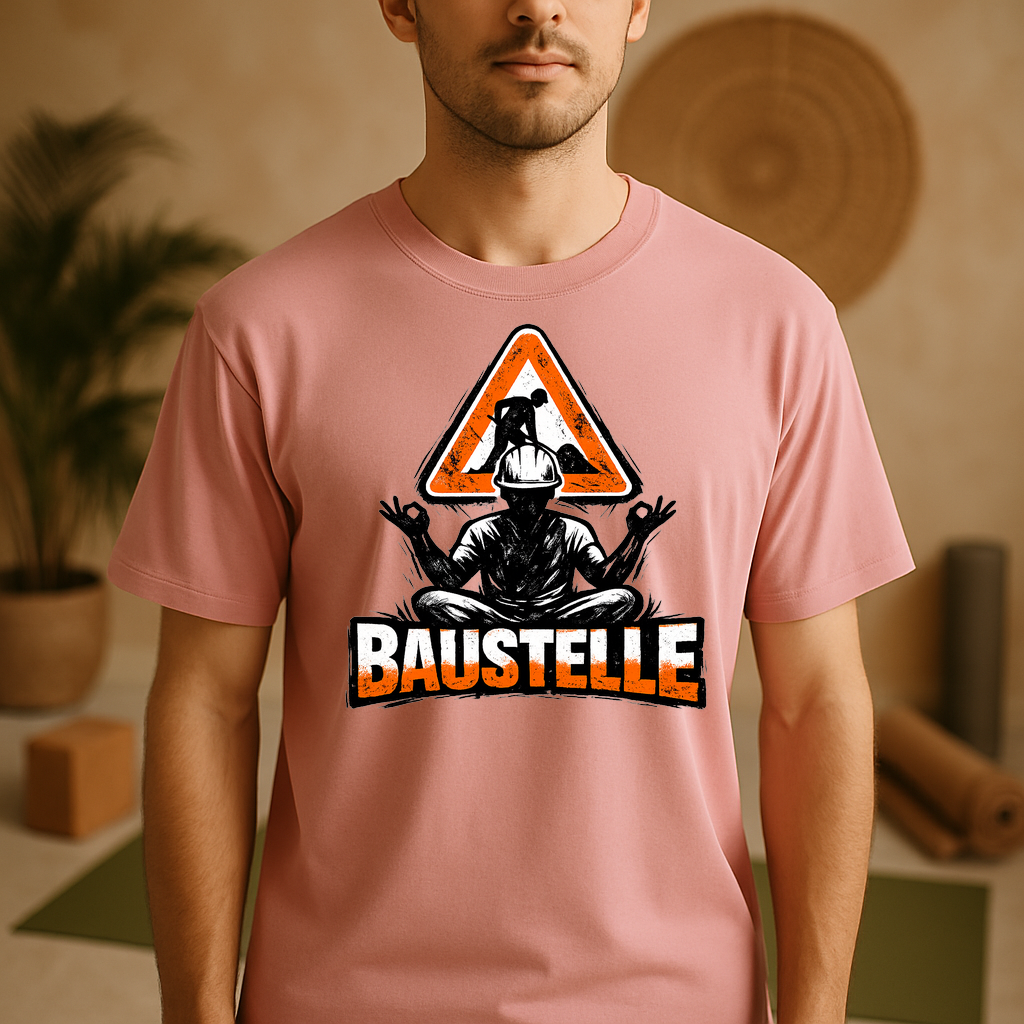 T-Shirt Baustellen-Yogi Flow