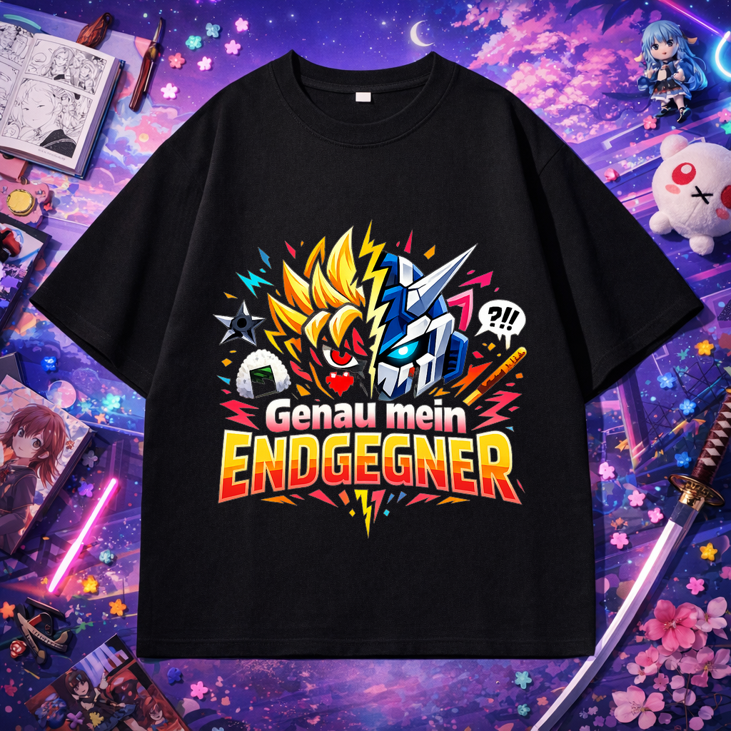 T-Shirt Anime Endgegner Vibes