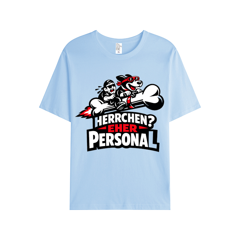 T-shirt Herrchen? Eher Personal