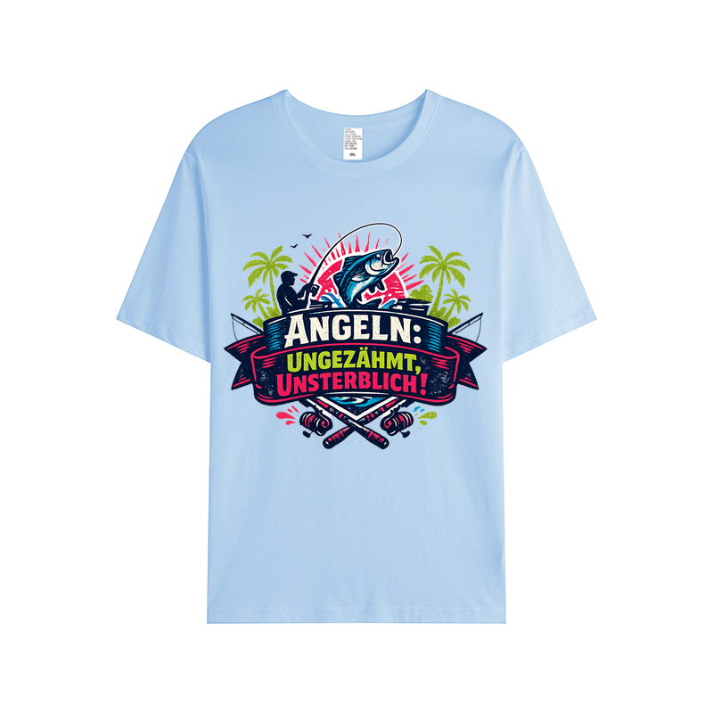 T-Shirt Anglergeist Ungezähmt