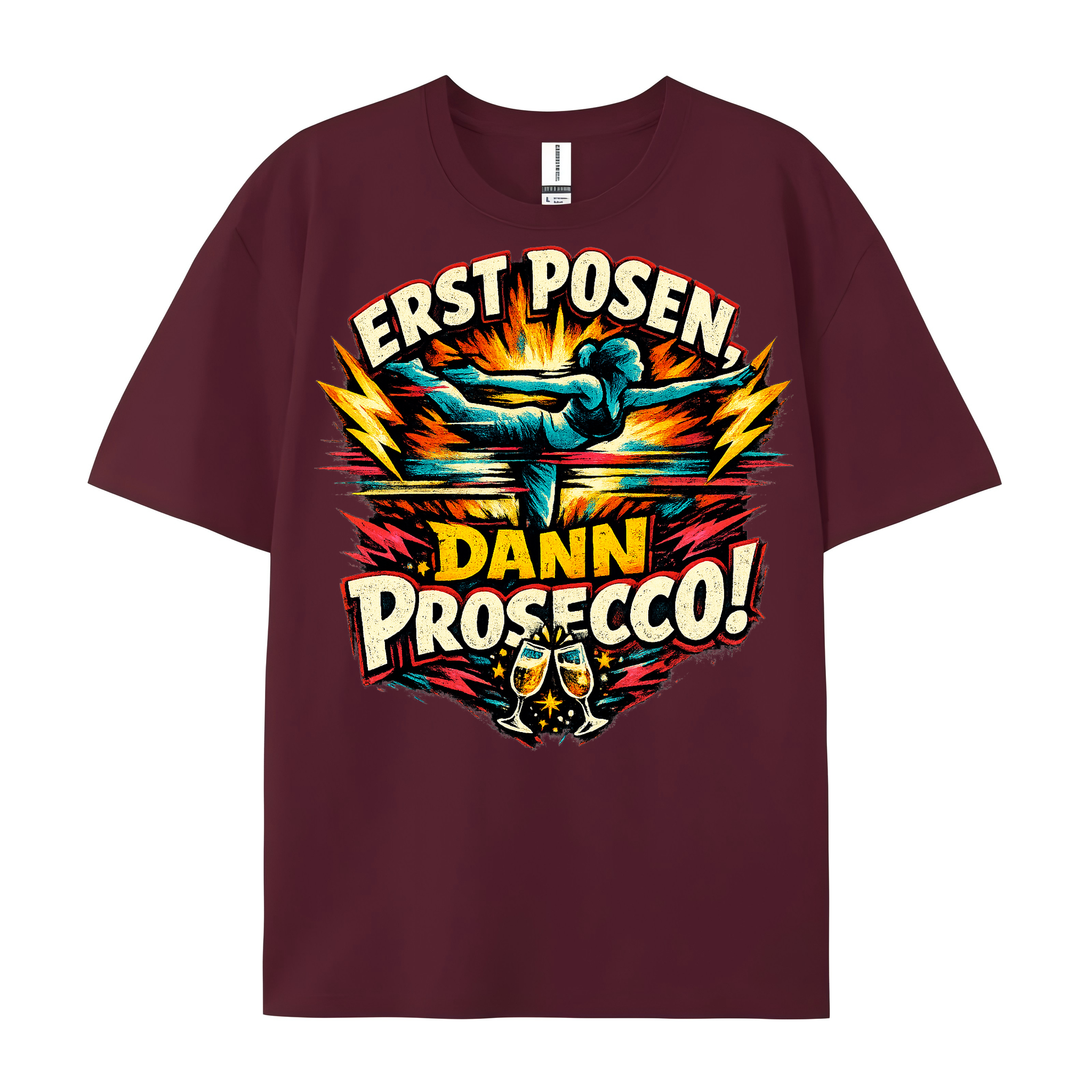 T-Shirt Pose & Prosecco Genussshootout