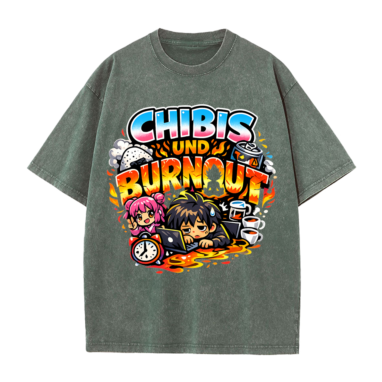 T-Shirt Chibi Burnout Bliss