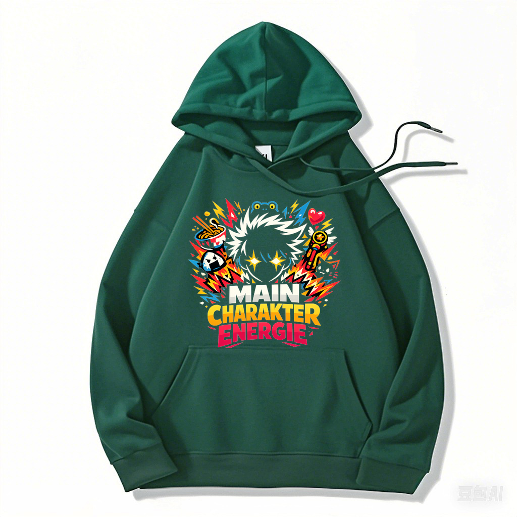 Hoodie Main Charakter Energie Anime Vibes
