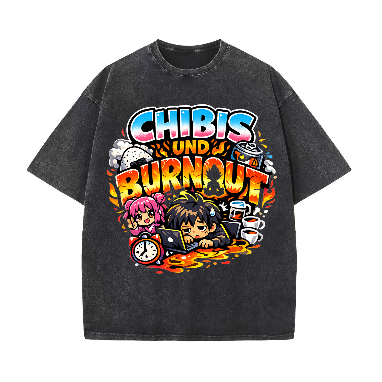 T-Shirt Chibi Burnout Bliss