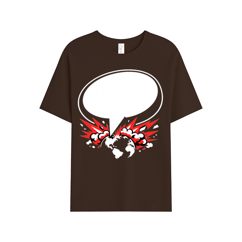 T-shirt Rebellenball im Raster der Hexagon-Nacht