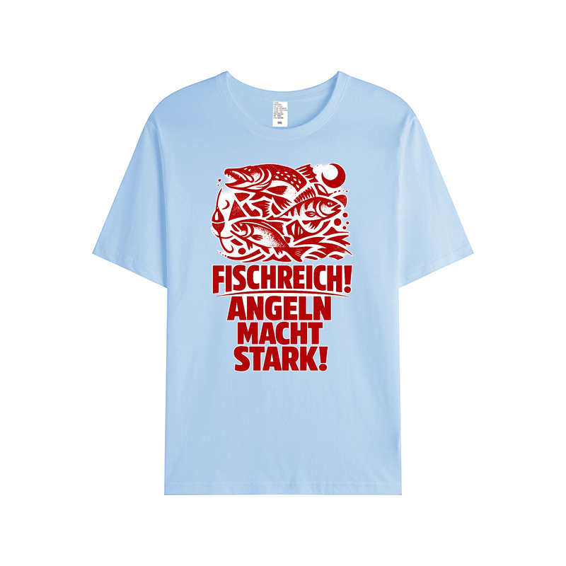 T-Shirt Anglerkraft: Stark im Fischreich!