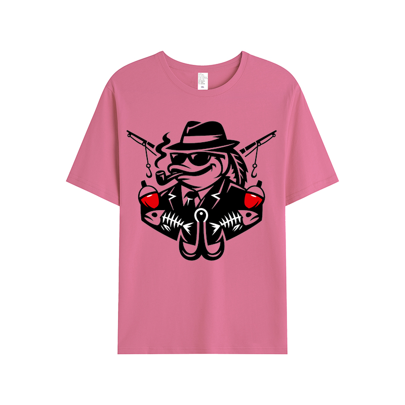 T-Shirt Angelglück am Wasser