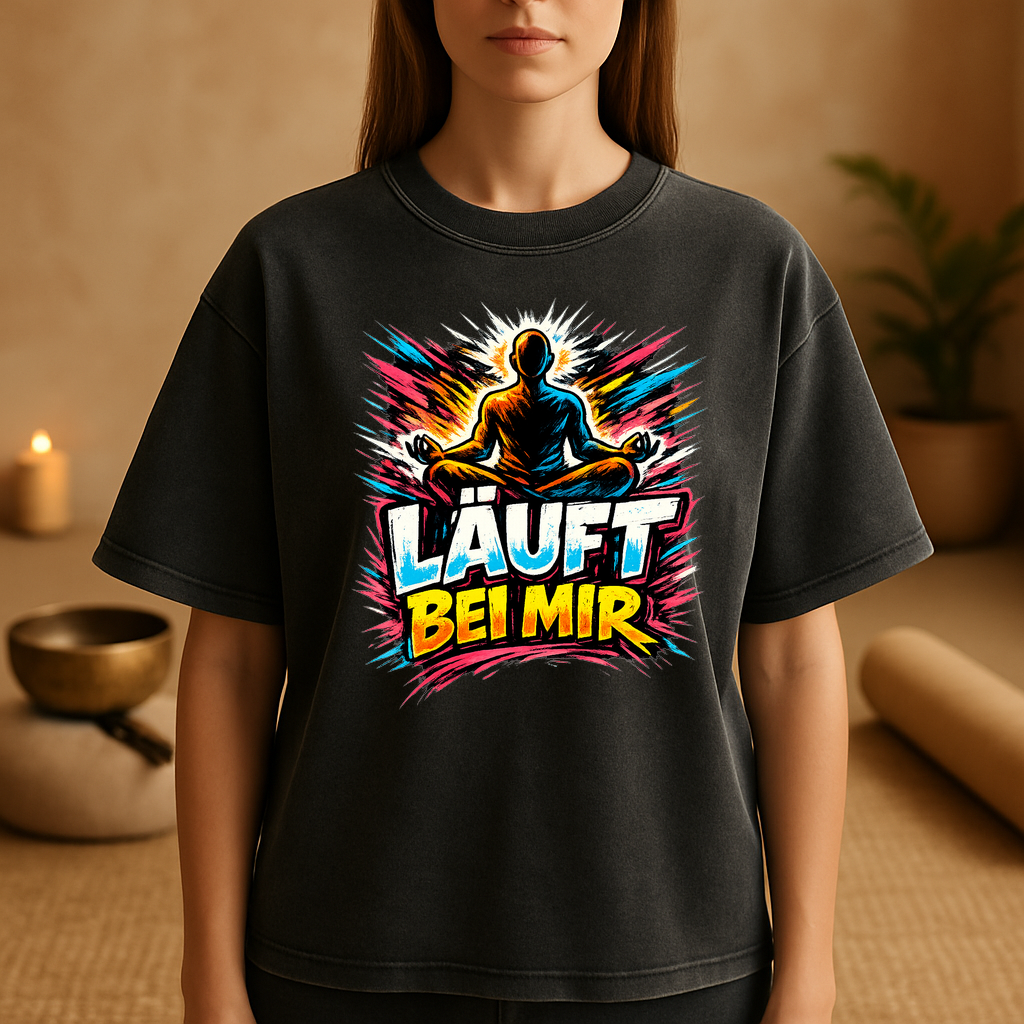 T-Shirt Yoga Flow Läuft bei mir