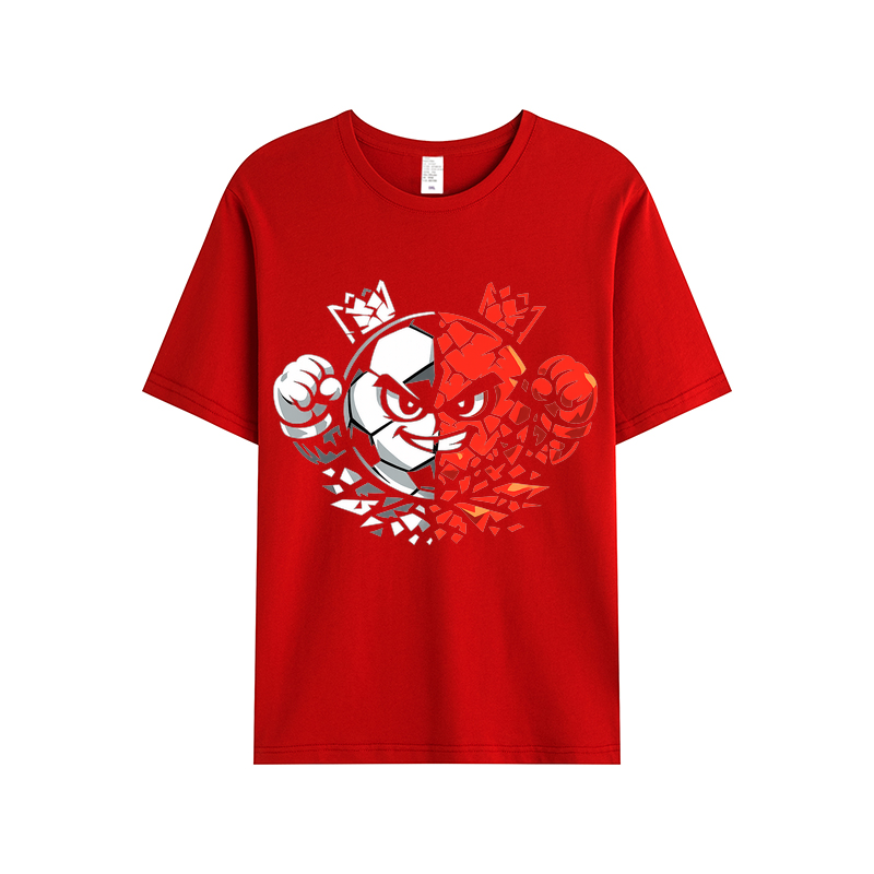 T-shirt Stolzer Wirbelgeist im Fußballwirbel