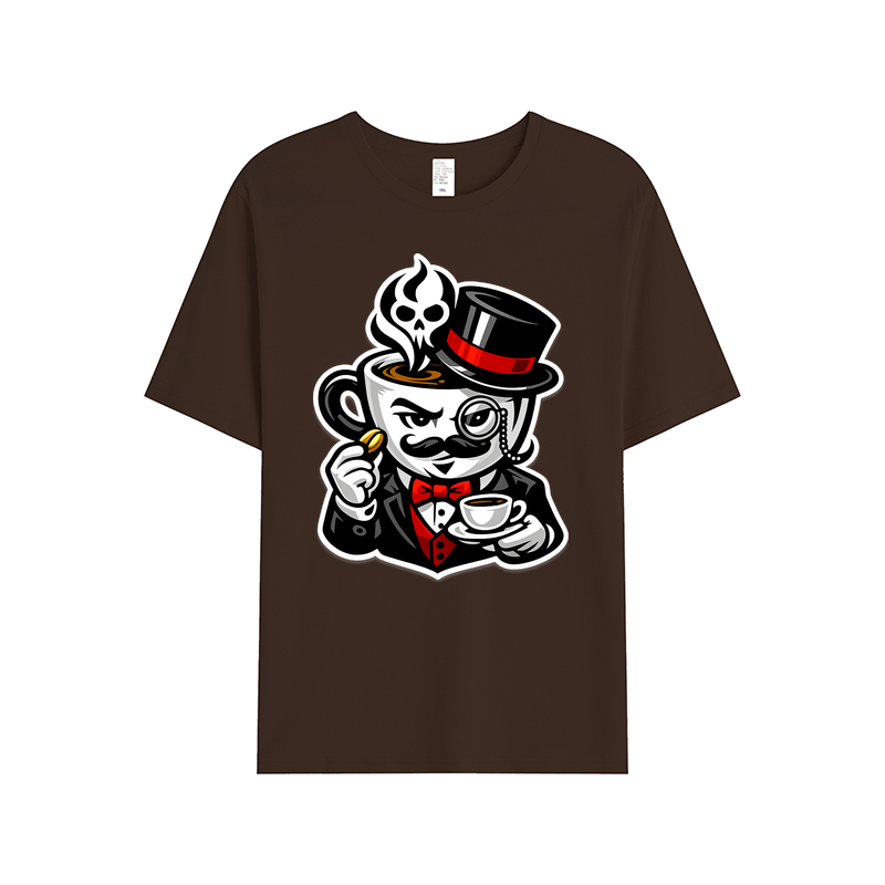 T-shirt Velvet Roast Crest – Kaffee-Krone