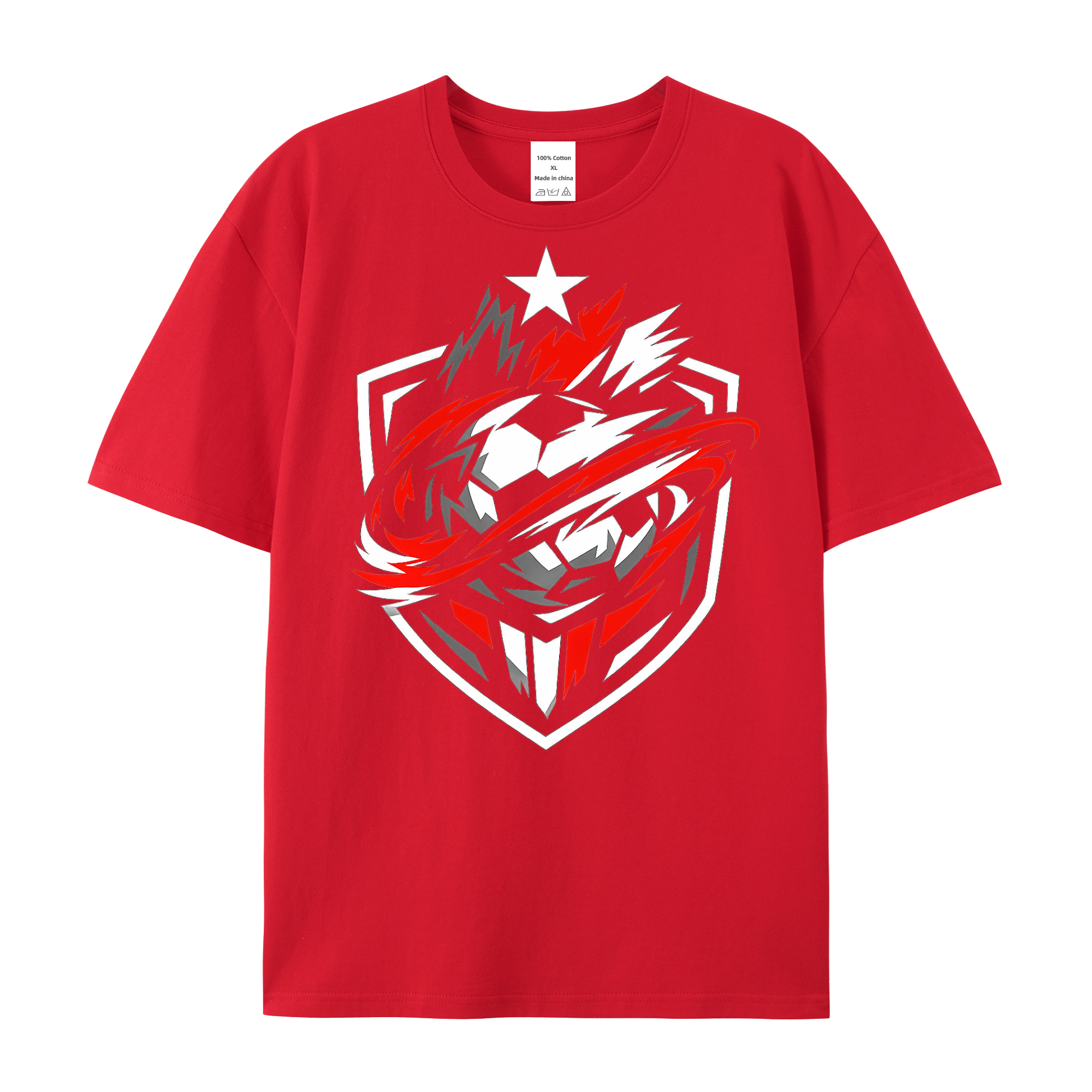 T-shirt Stolzes Turnierabzeichen WM 2026 Badgekunst