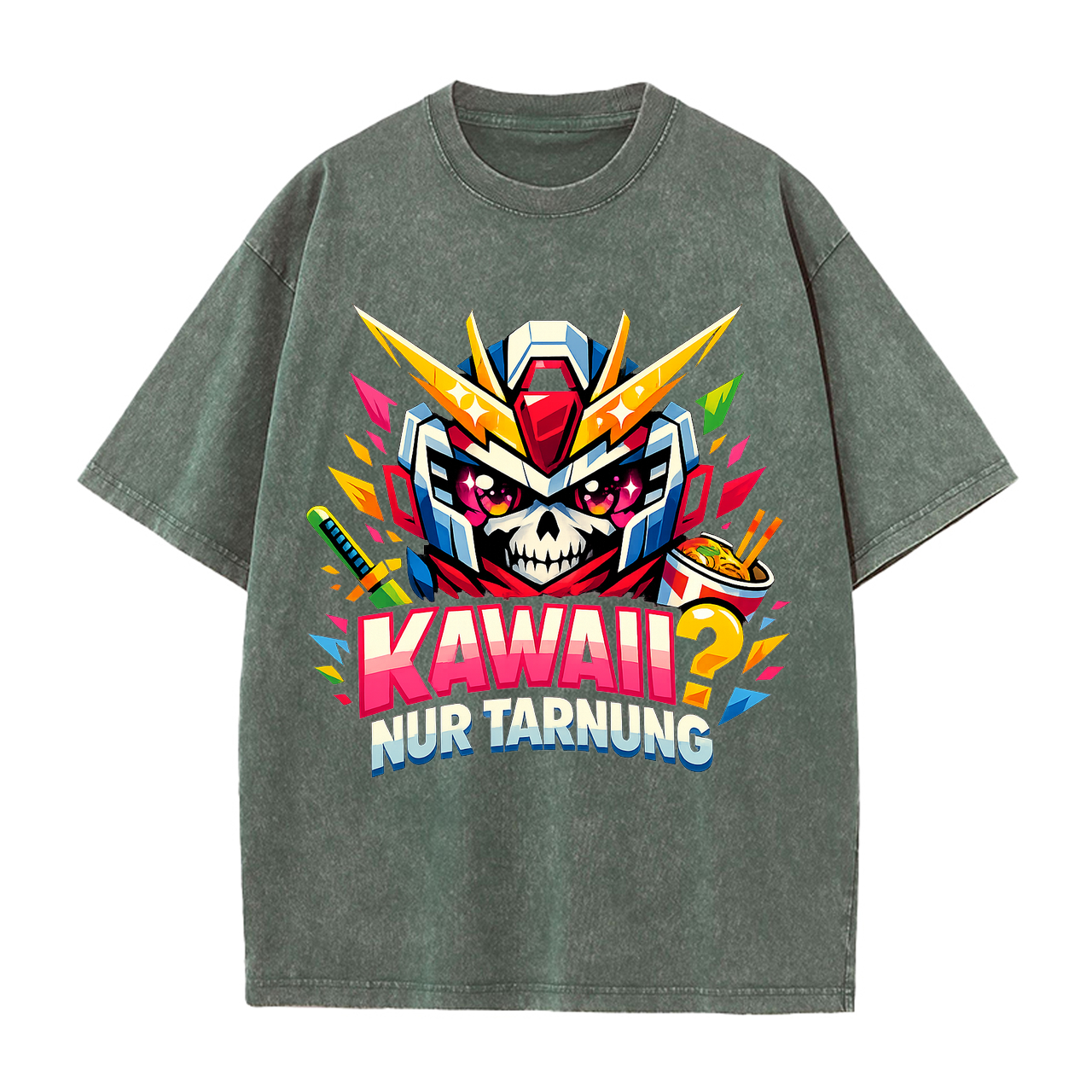 T-Shirt Kawaii Tarnmodus
