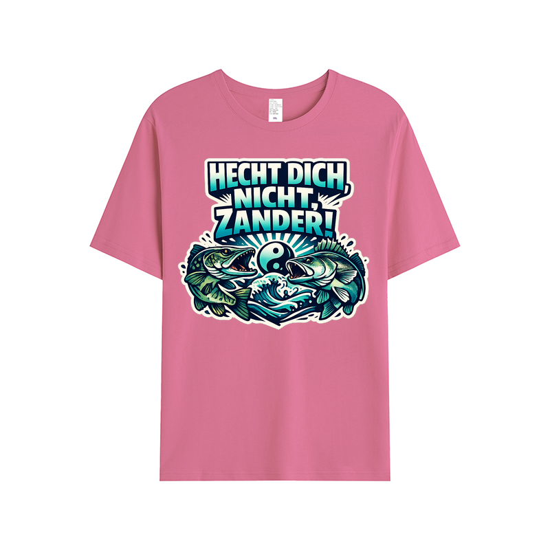 T-Shirt Hecht dich nicht, Zander! Spaß am Wasser