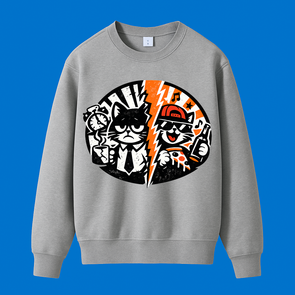 Sweatshirt Katzenzauber