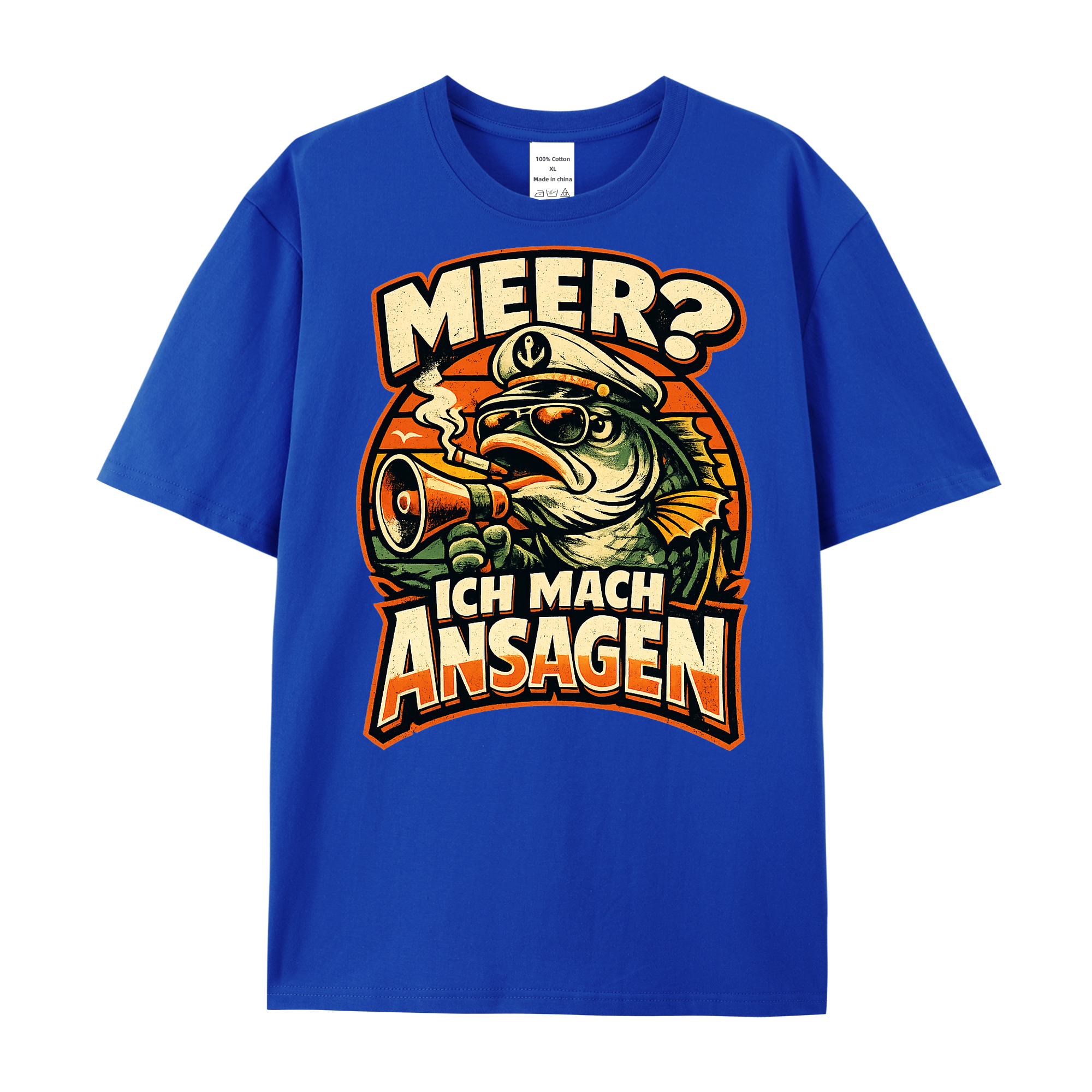 T-Shirt Meer Ansagen Angler Style