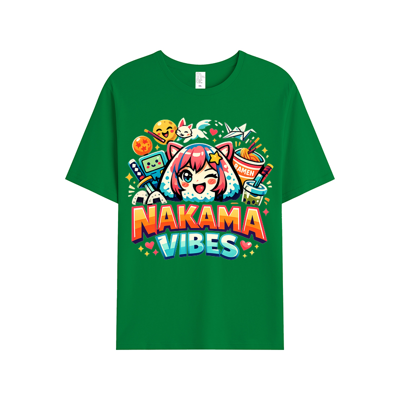 T-Shirt Nakama Vibes – Anime Freundschafts-Design