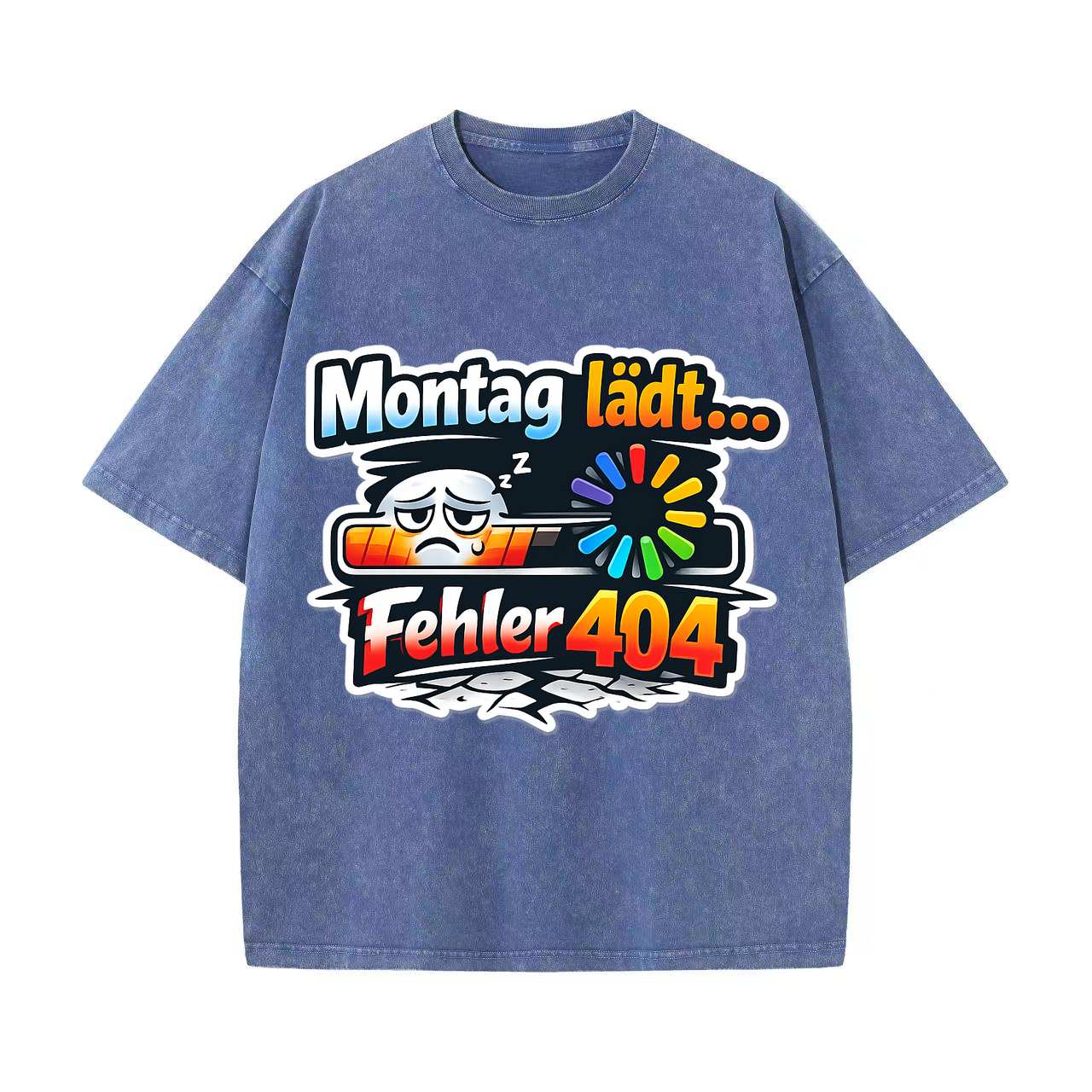T-shirt Montag Ladefehler im flackernden Morgenlicht
