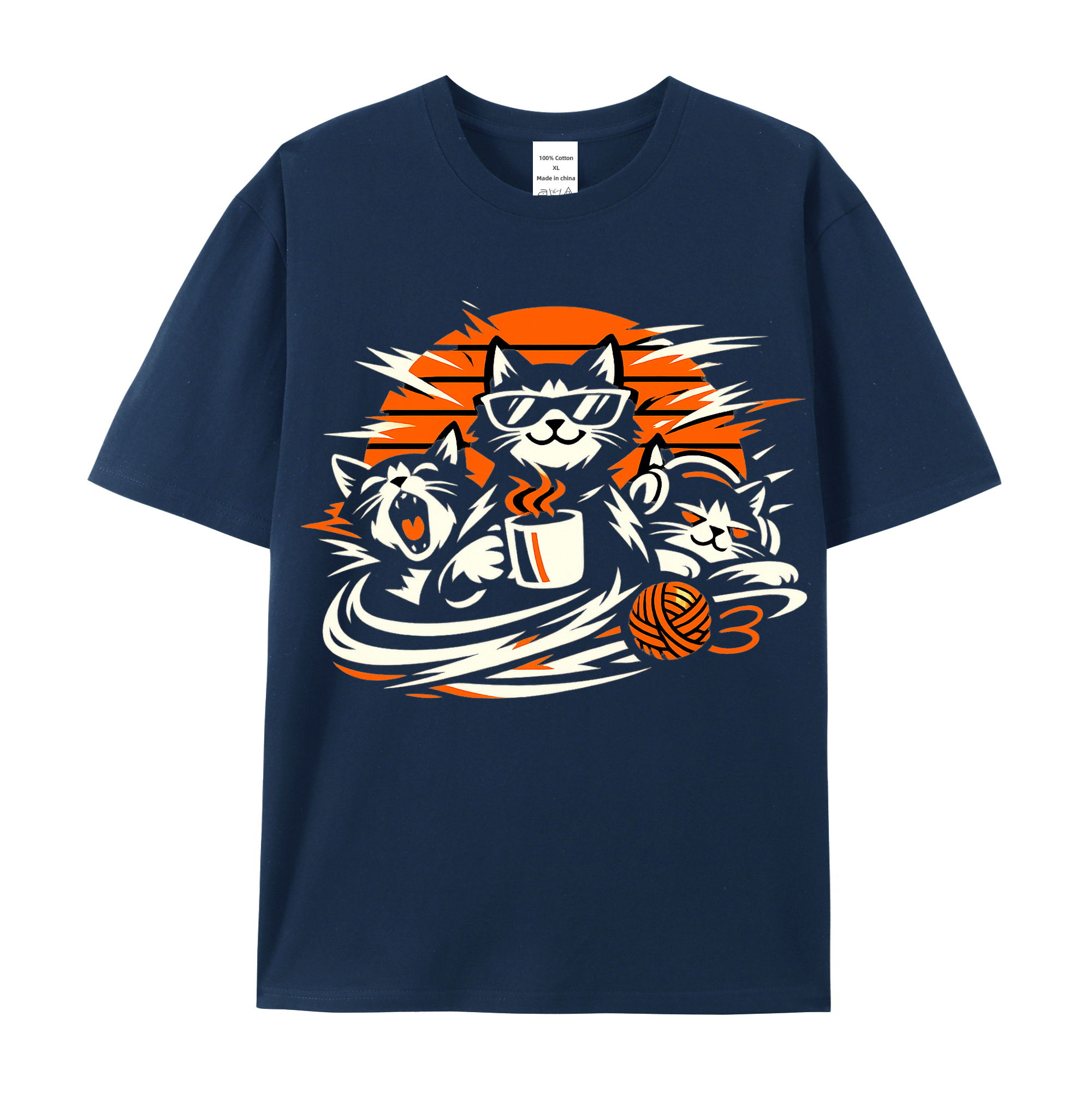 T-Shirt Katzenliebe Pur