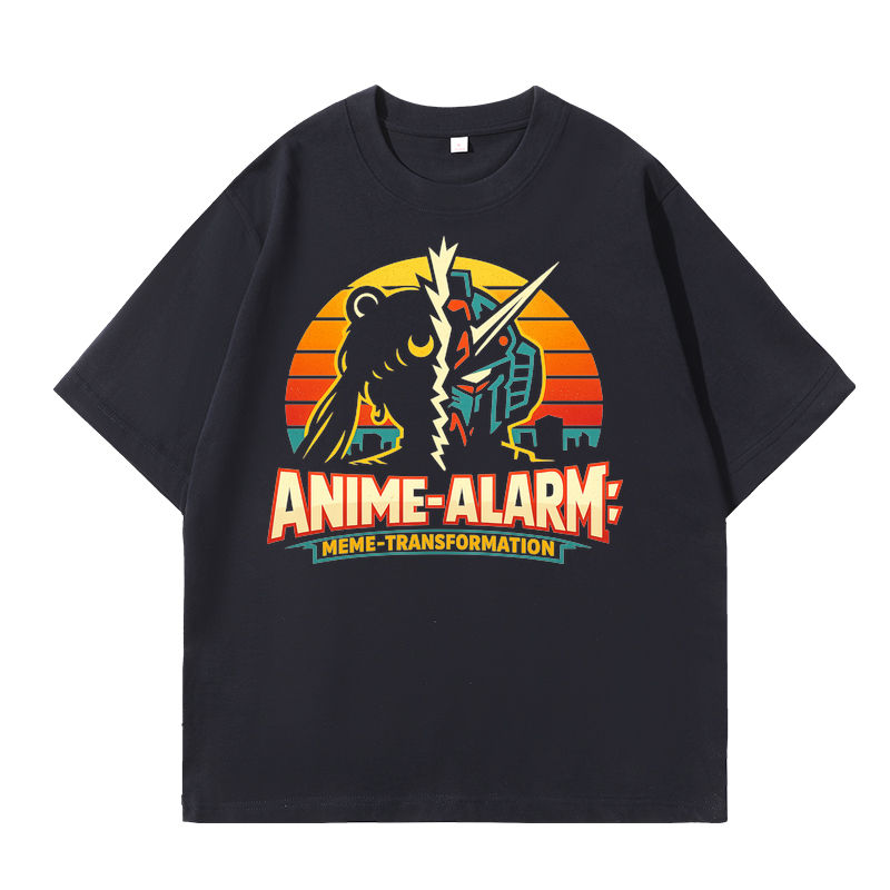 T-Shirt Anime-Alarm: Meme-Transformation
