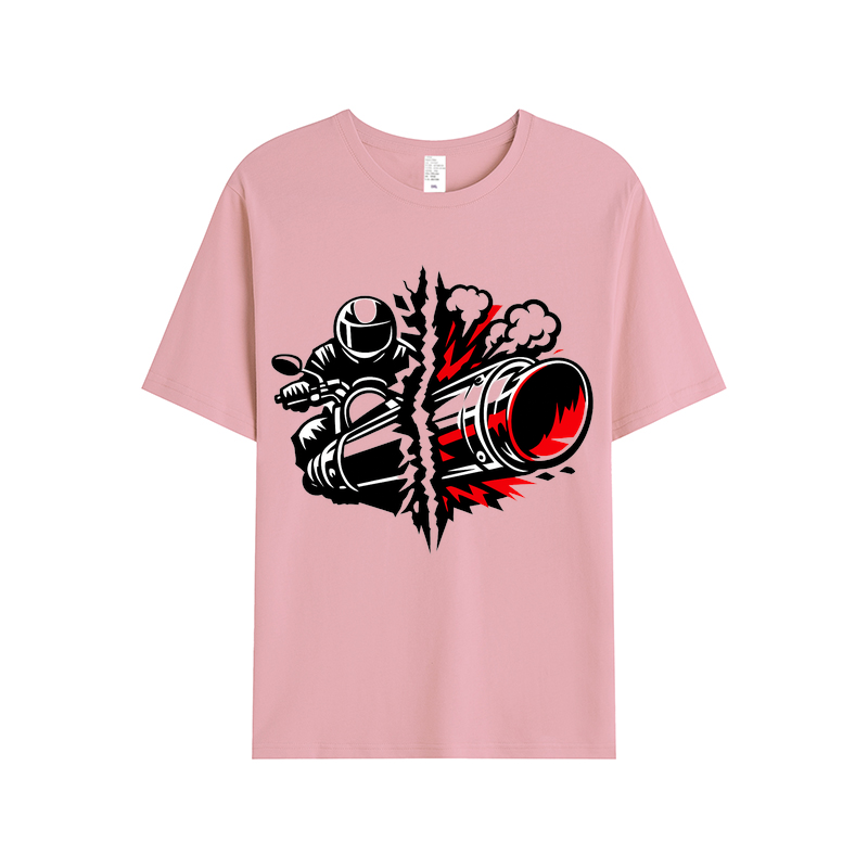 T-shirt Auspuff-Ikone Vintage Parodie