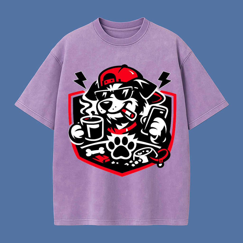 T-Shirt Pfotenliebe Hundeglück