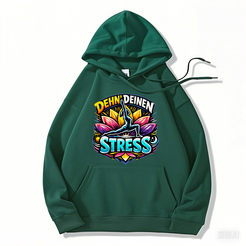 Hoodie Stretch Your Stress Flow