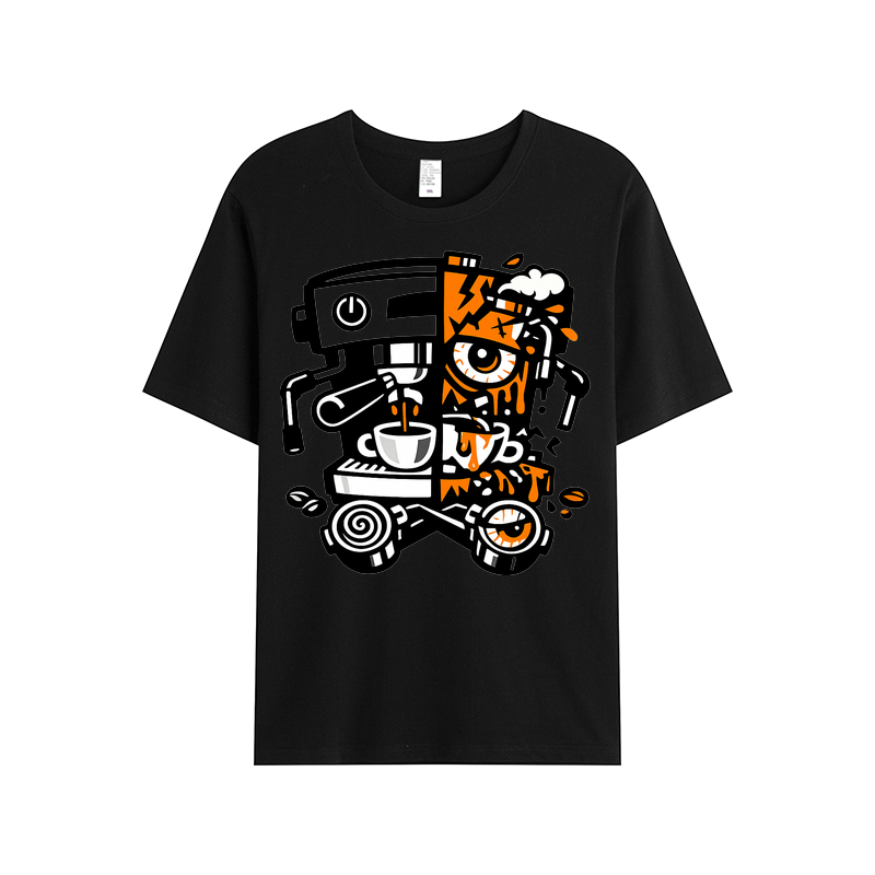 T-shirt Espresso Overthinker – Kaffee mit Gedanken