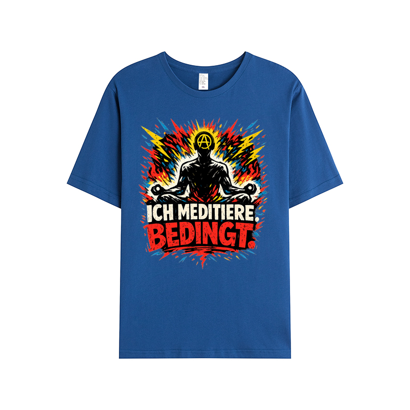 T-Shirt Meditationsmuffel – Chill & Flow Yoga Shirt