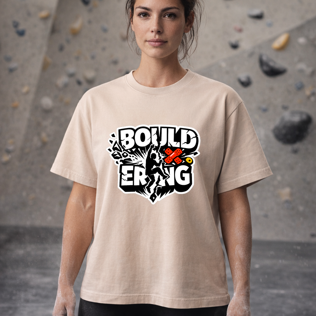T-shirt - 100% gekämmte Baumwolle - Unisex / 300g Chalk Echo