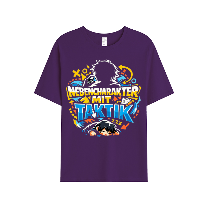 T-Shirt Anime Taktikheld Nebencharakter Style