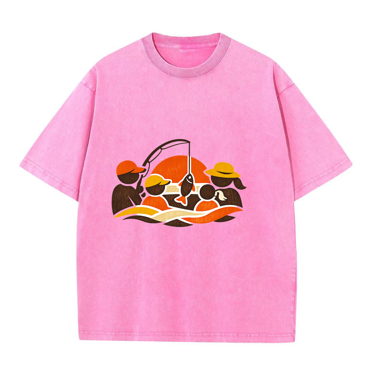 T-Shirt Anglerherz Abenteuer