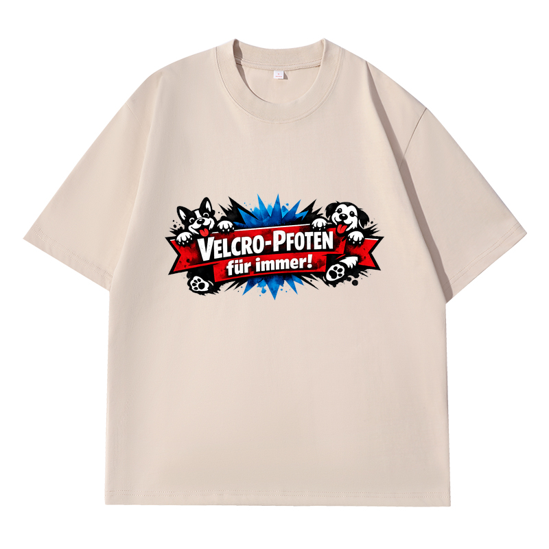 T-Shirt Velcro-Pfoten für immer!