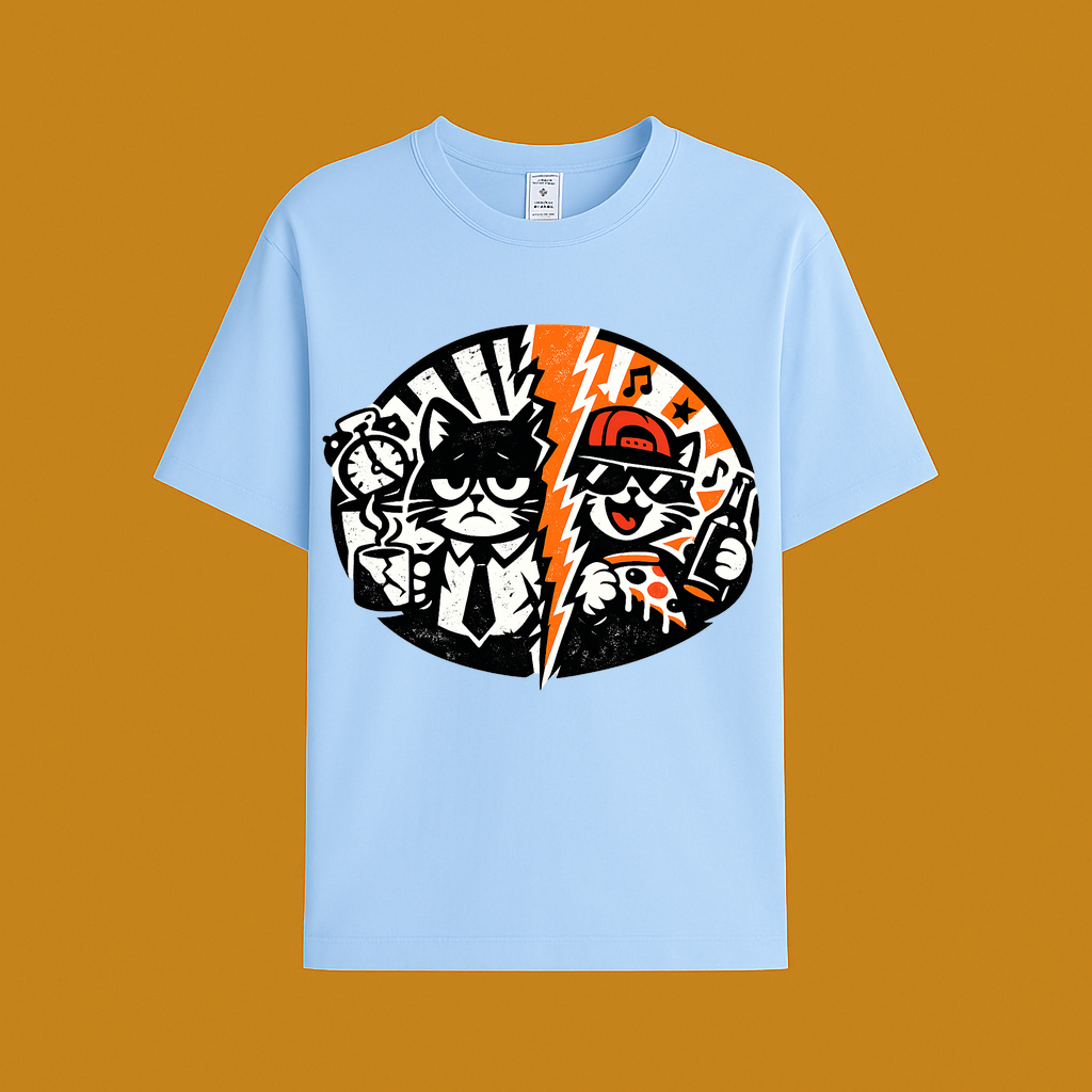 T-Shirt Katzenkönig Flair