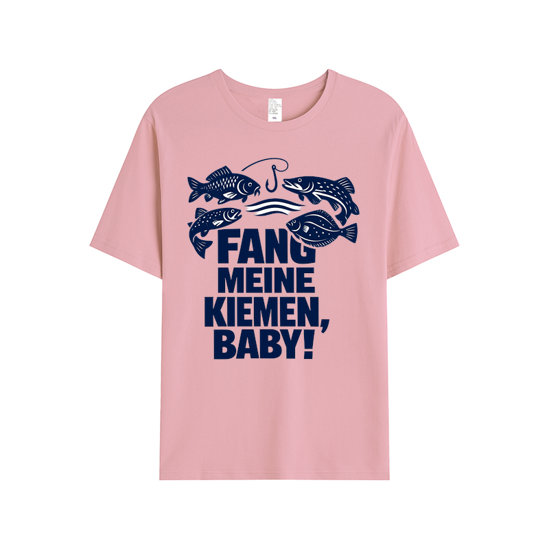 T-Shirt Angelträume: Catch My Gills, Baby!