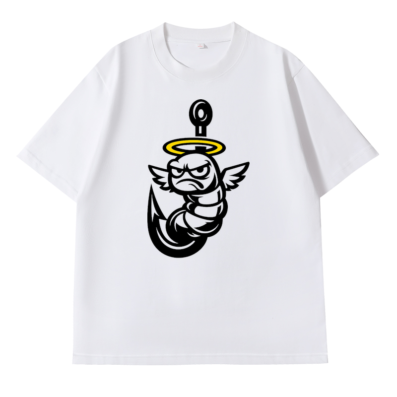 t-shirt Angelglück am Wasser