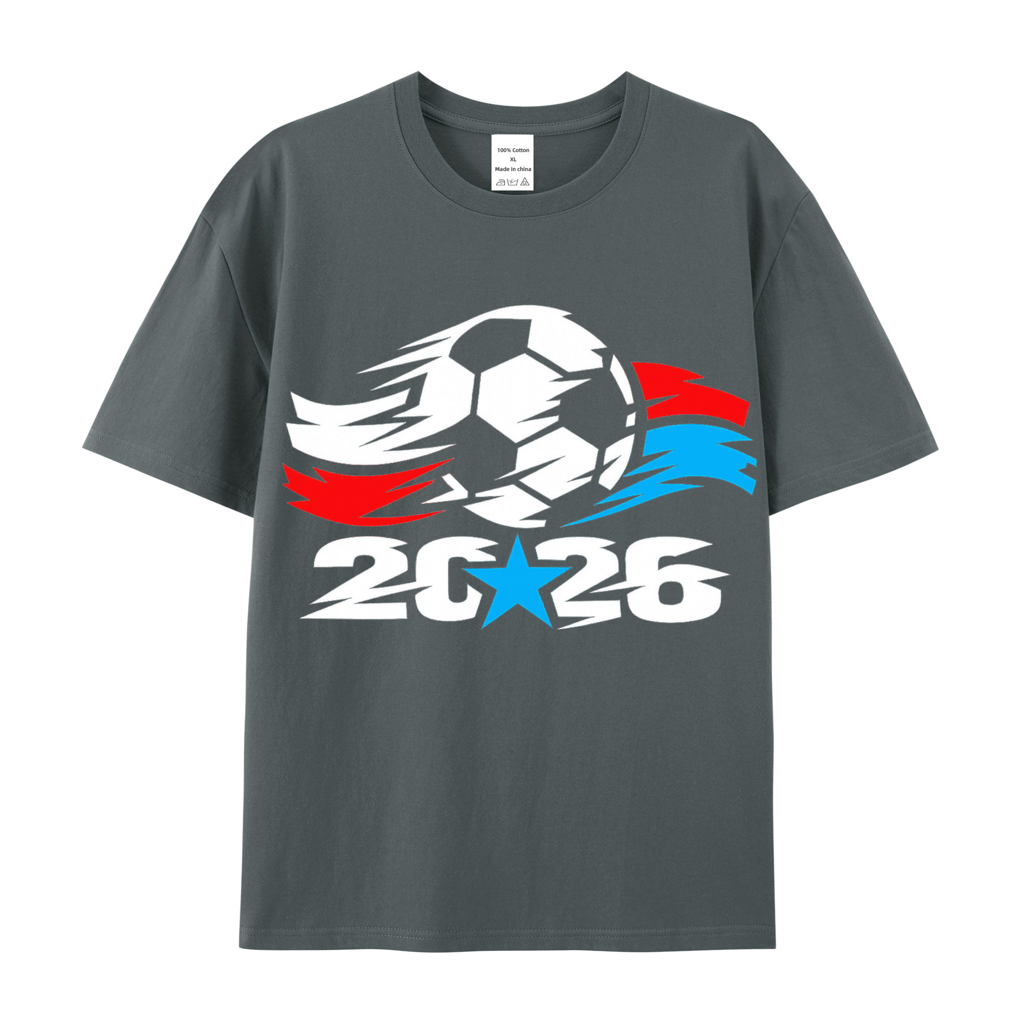 T-shirt Glänzendes Riesensymbol im Stadionglanz