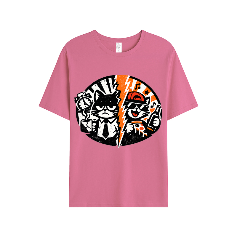 T-Shirt Katzenkönig Flair