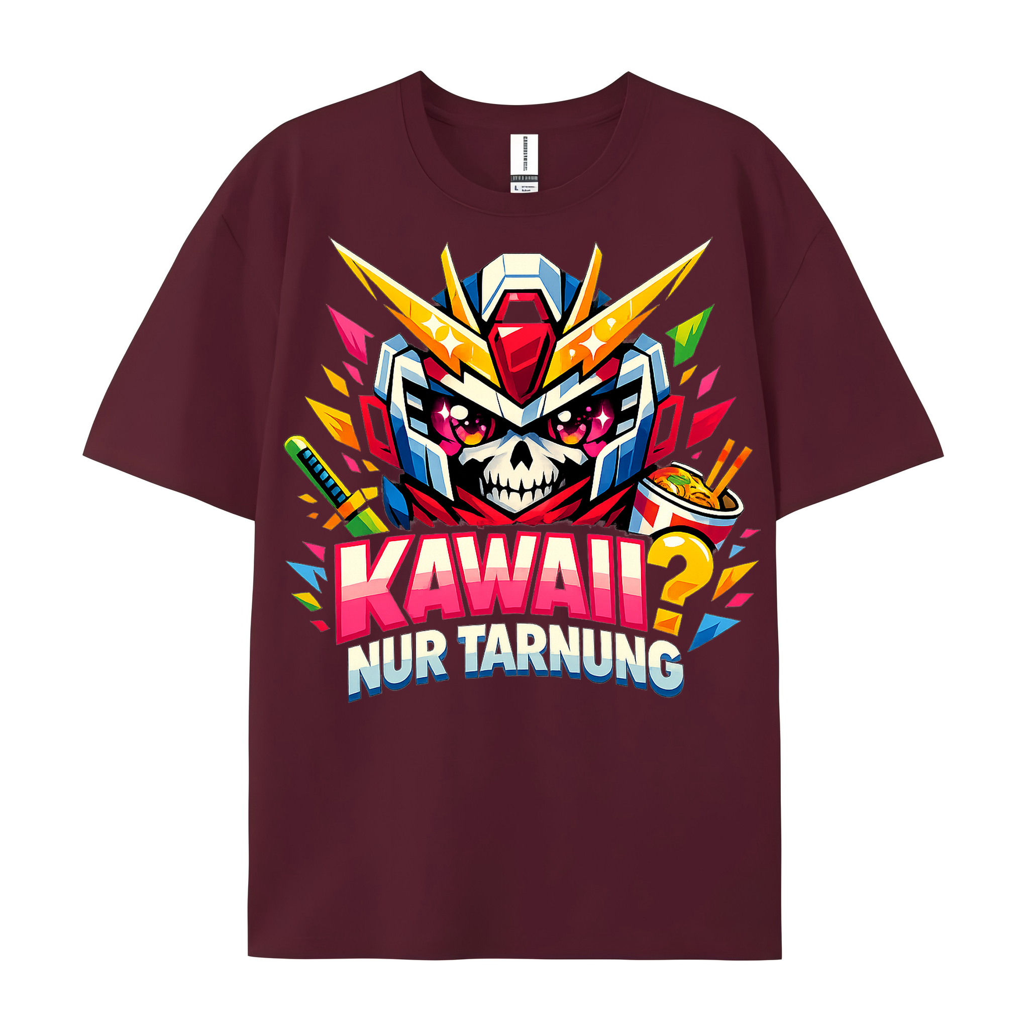 T-Shirt Kawaii Tarnmodus Anime Style