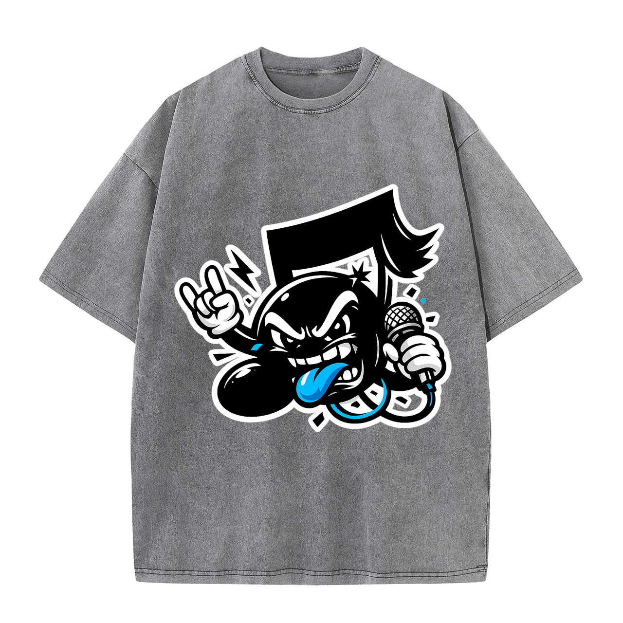 T-shirt Unisexe 230g Icône du Son de Suie