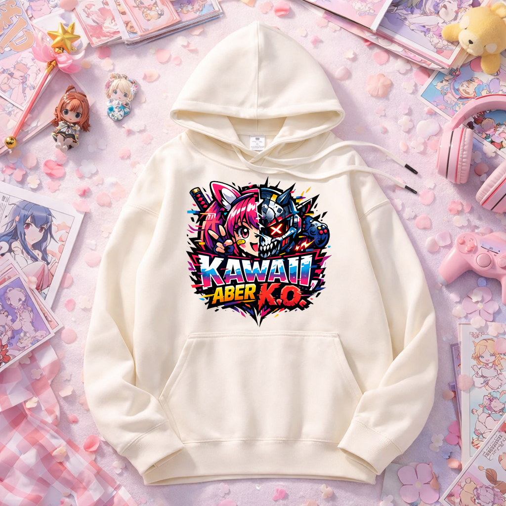 Hoodie Kawaii K.o. Vibes