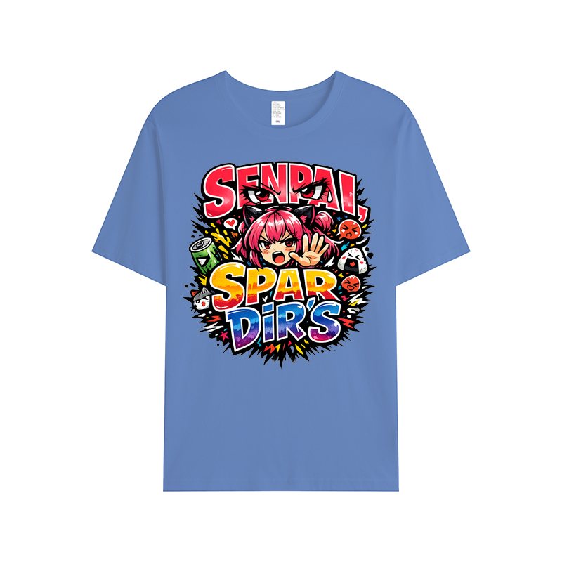 T-Shirt Senpai Spar Dir's Anime Vibe