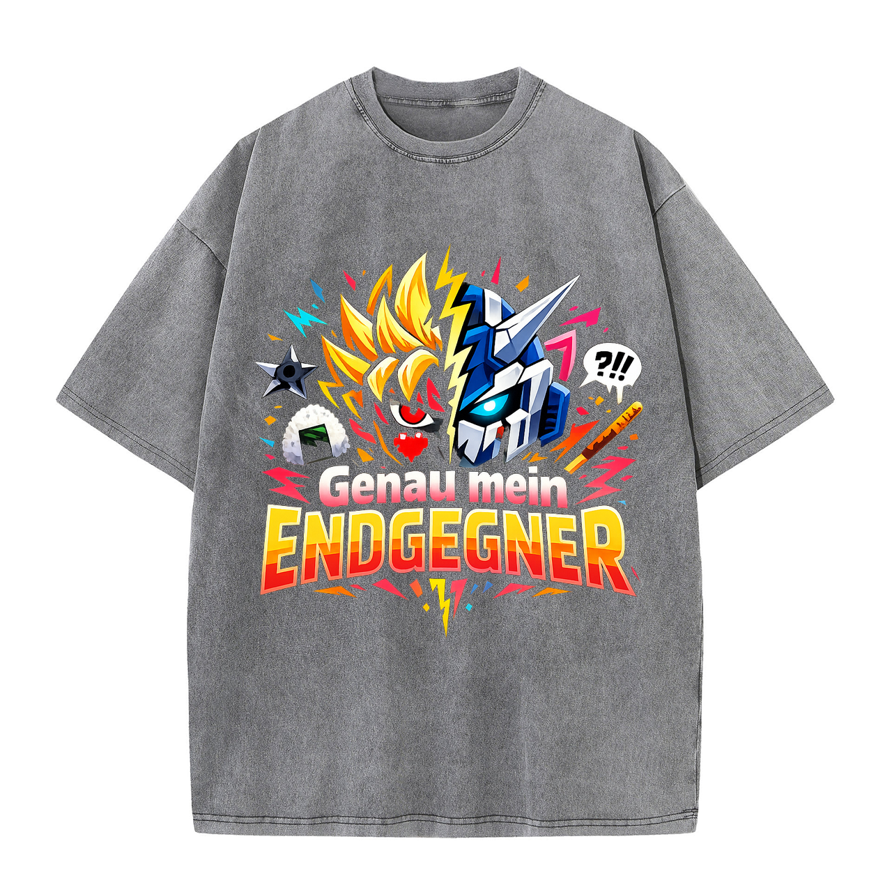 T-Shirt Genau Mein Endgegner Anime Clash