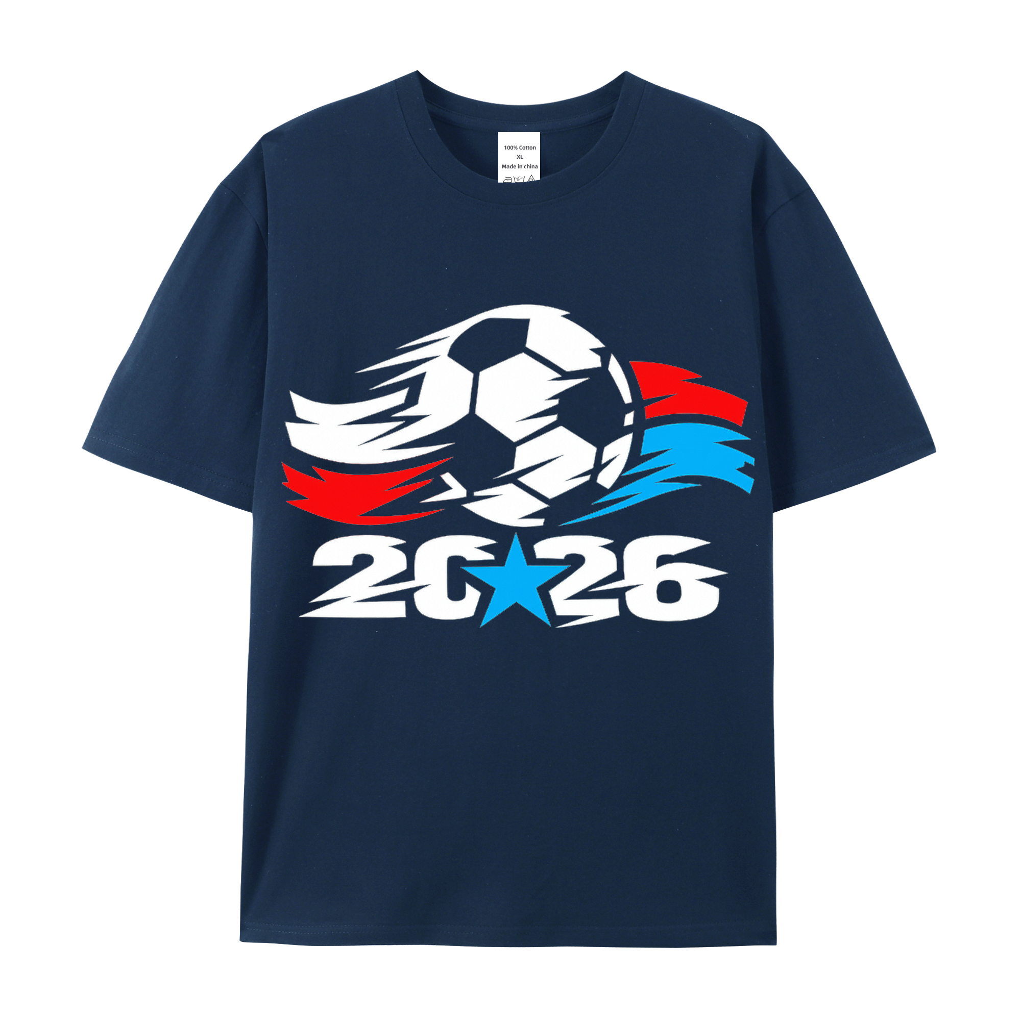 T-shirt Glänzendes Riesensymbol im Stadionglanz