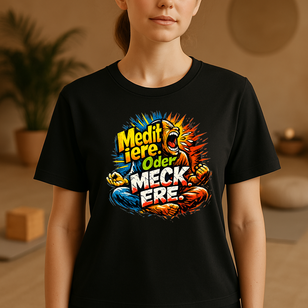 T-Shirt Inner Balance Mecker oder Meditieren