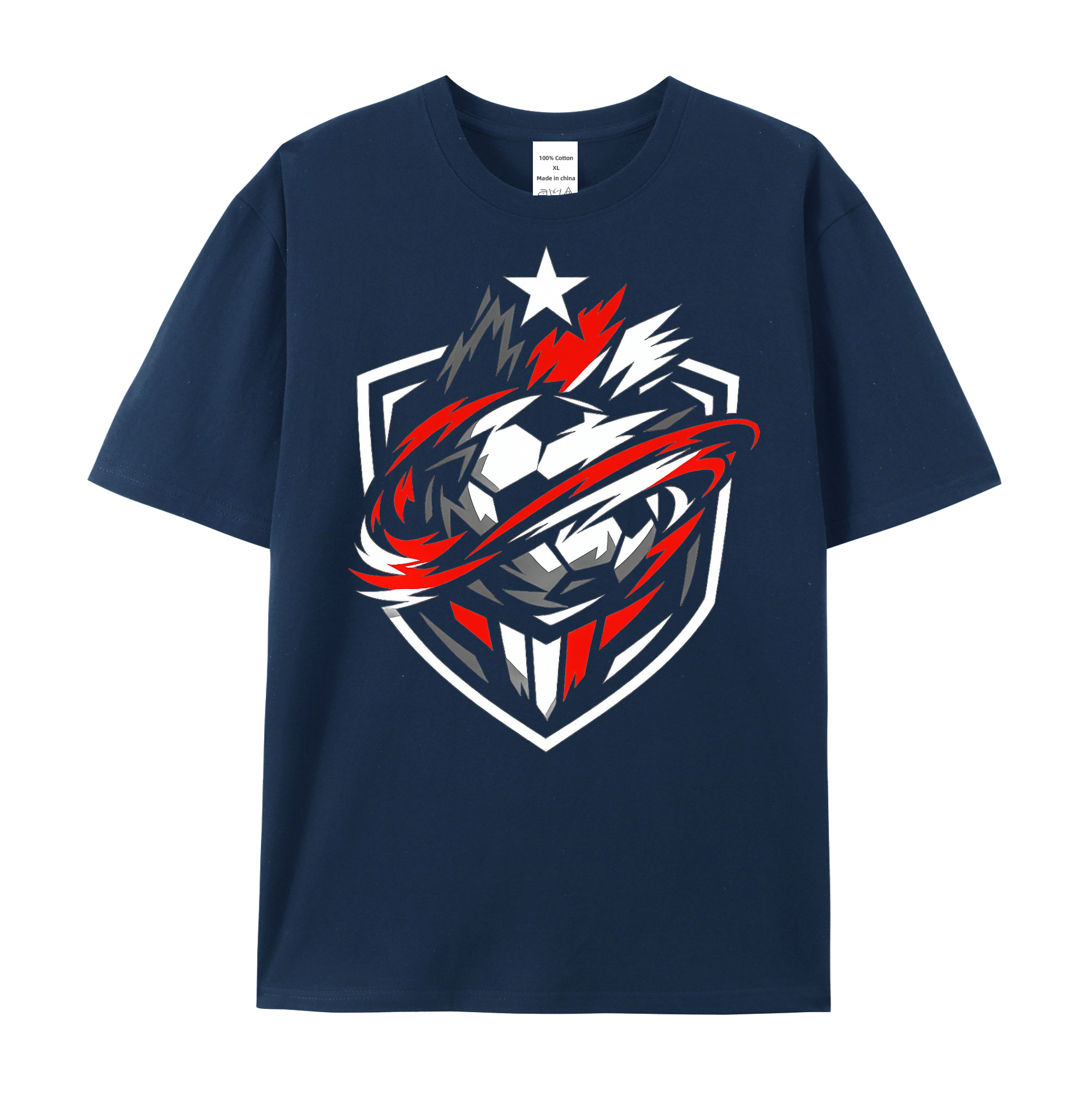 T-shirt Stolzes Turnierabzeichen WM 2026 Badgekunst