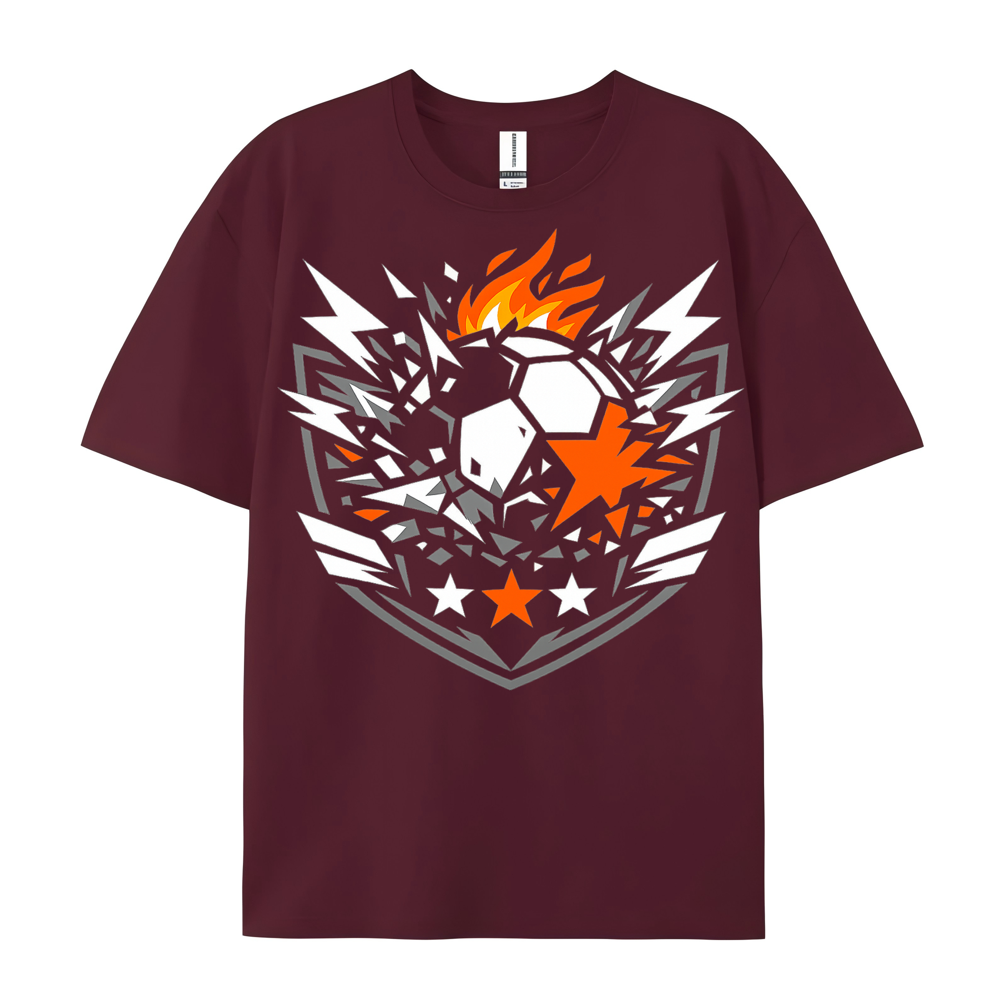 T-shirt Rebellenrausch im Vektorsturm
