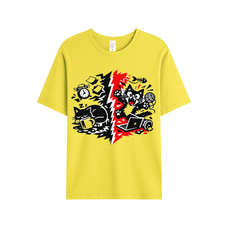 T-Shirt Katzenliebe Pur